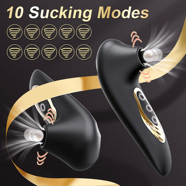 Powerful Sucking Vibrator