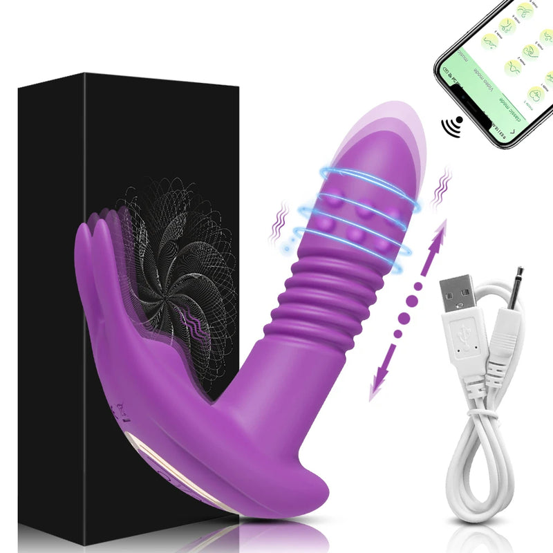 Bluetooth Thrusting Vibrator for Women - Your Ultimate Pleasure Companion
